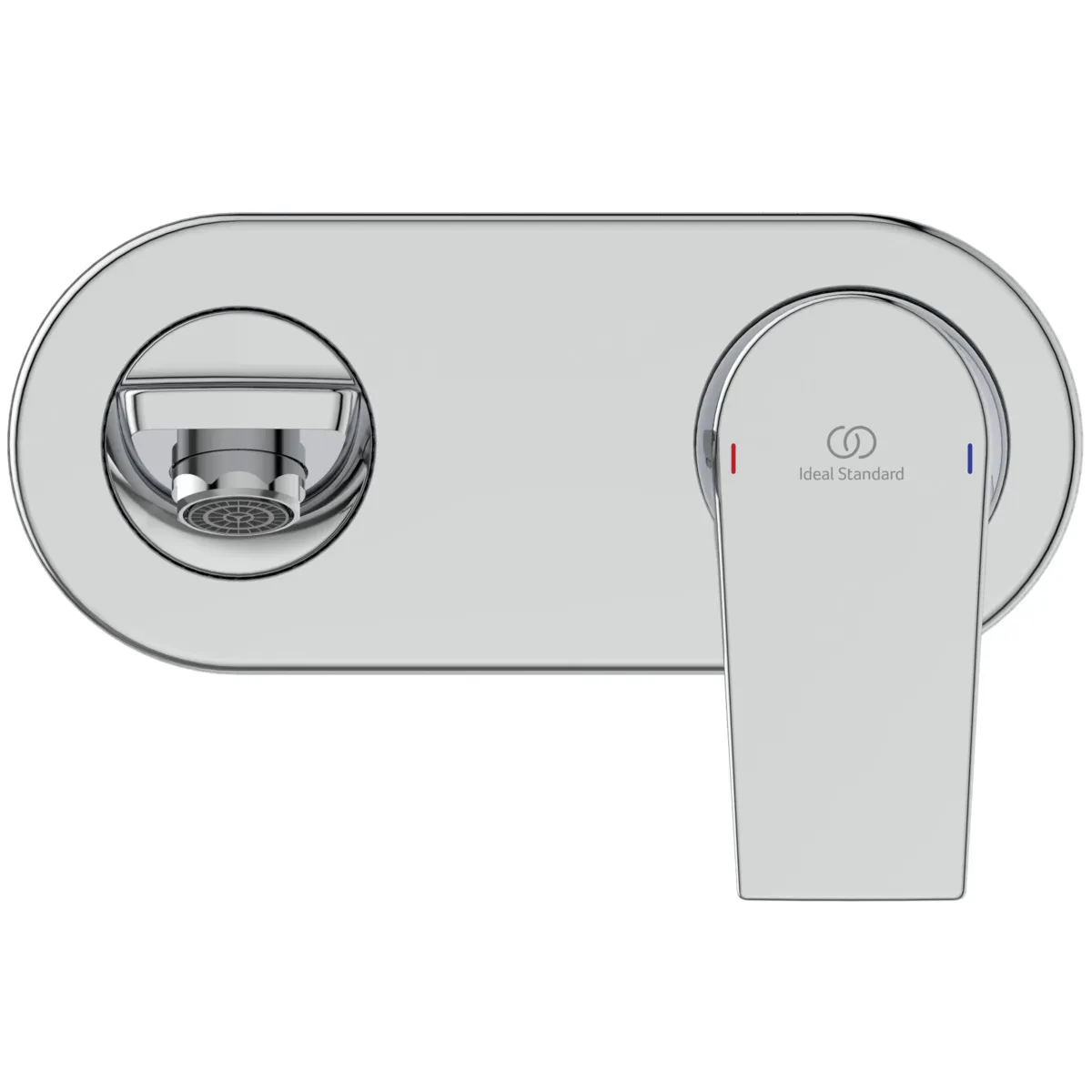 Wand-Waschtischarmatur Unterputz Tesi, 5 l/min., Bausatz 2, Ros.193x83mm, Ausladung 173mm, Chrom Wand-Waschtischarmatur Unterputz Tesi, 5 l/min., Bausatz 2, Ros.193x83mm, Ausladung 173mm, Chrom