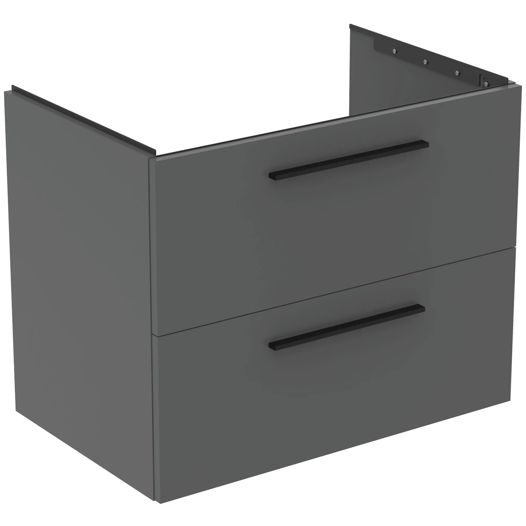 Ideal Standard Waschtischunterschrank „i.lifeB“ 80 × 63 × 50,5 cm Quarzgrau matt Ideal Standard Waschtischunterschrank „i.lifeB“ 80 × 63 × 50,5 cm Quarzgrau matt