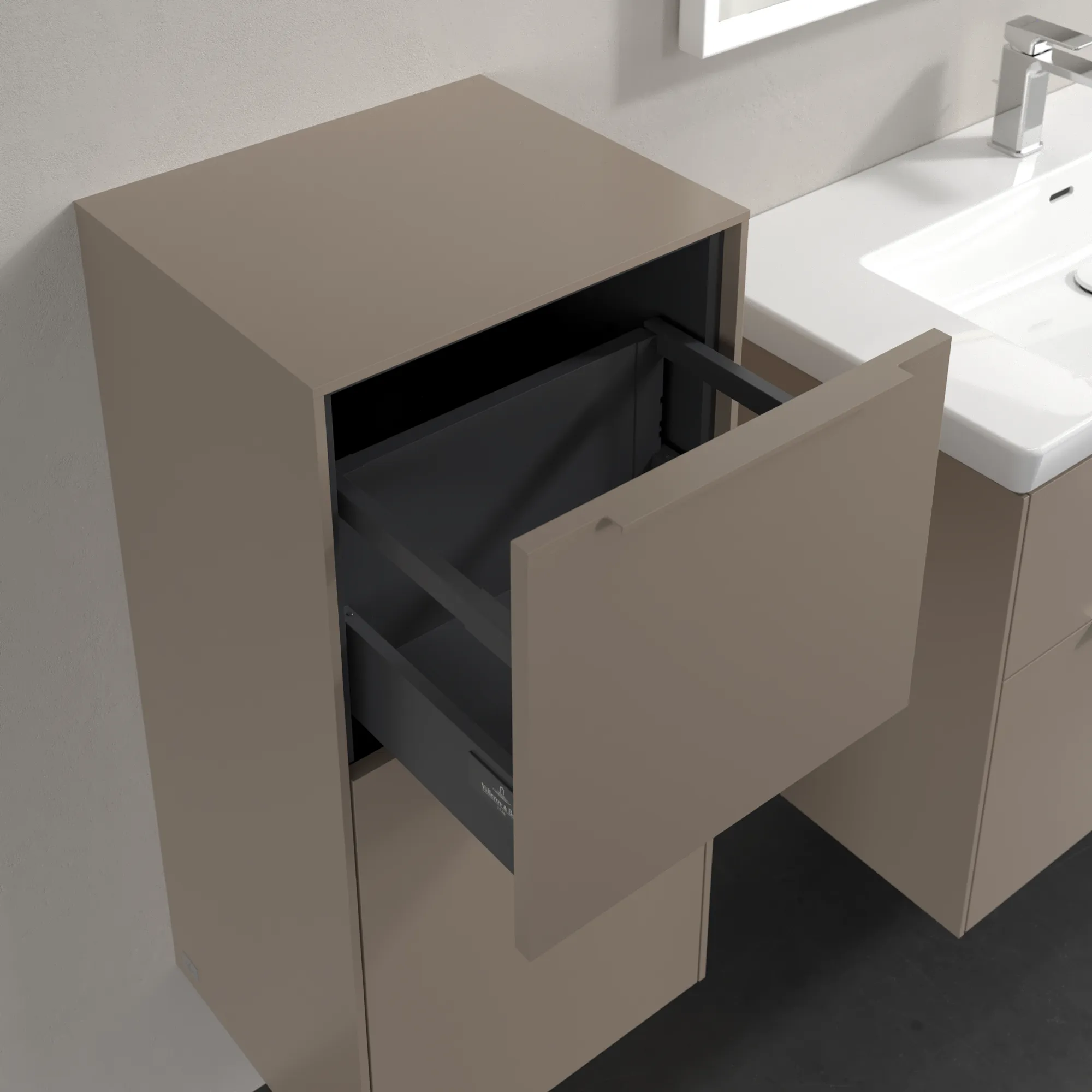 Villeroy & Boch Subway 3.0 Seitenschrank C59402, 400 x 860 x 362 mm, links