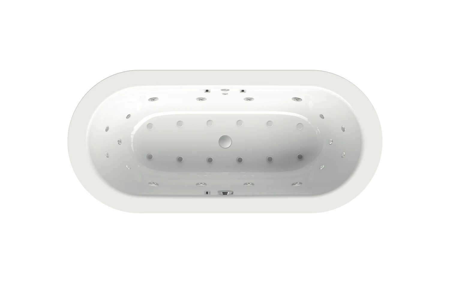 Bette Whirlsystem „BetteAirjet Plus“ in Chrom Farbe: Chrom Bette Whirlsystem „BetteAirjet Plus“ in Chrom Farbe: Chrom