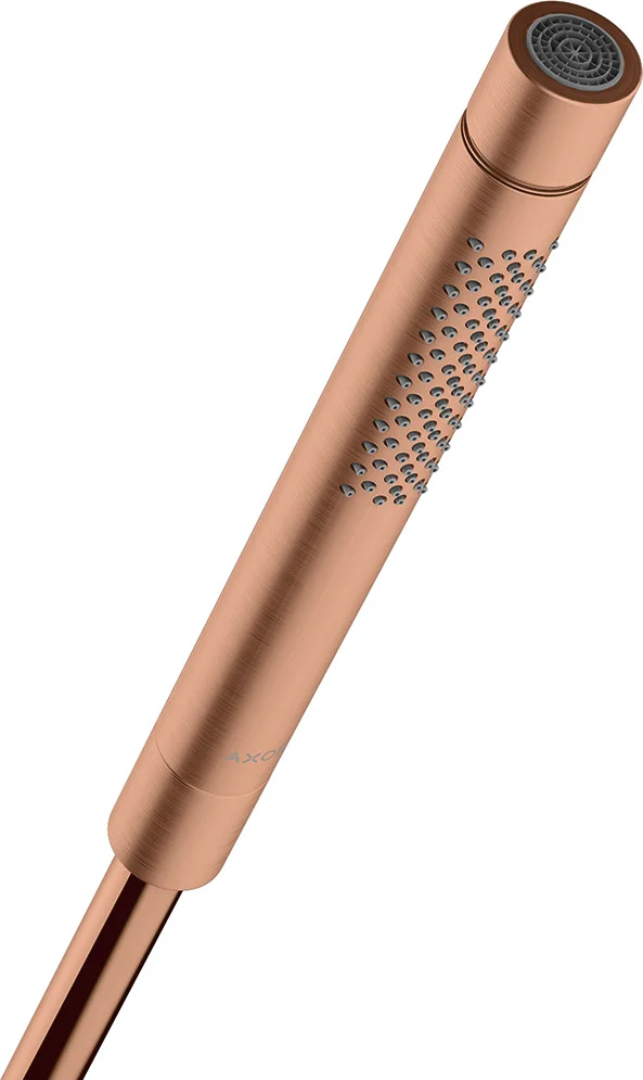 Hansgrohe AXOR Starck Handbrause 2jet, Brushed Red Gold, 68 x 24 mm, Rain & MonoRain Strahlart