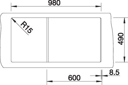 BLANCO CLARON 6 S-IF