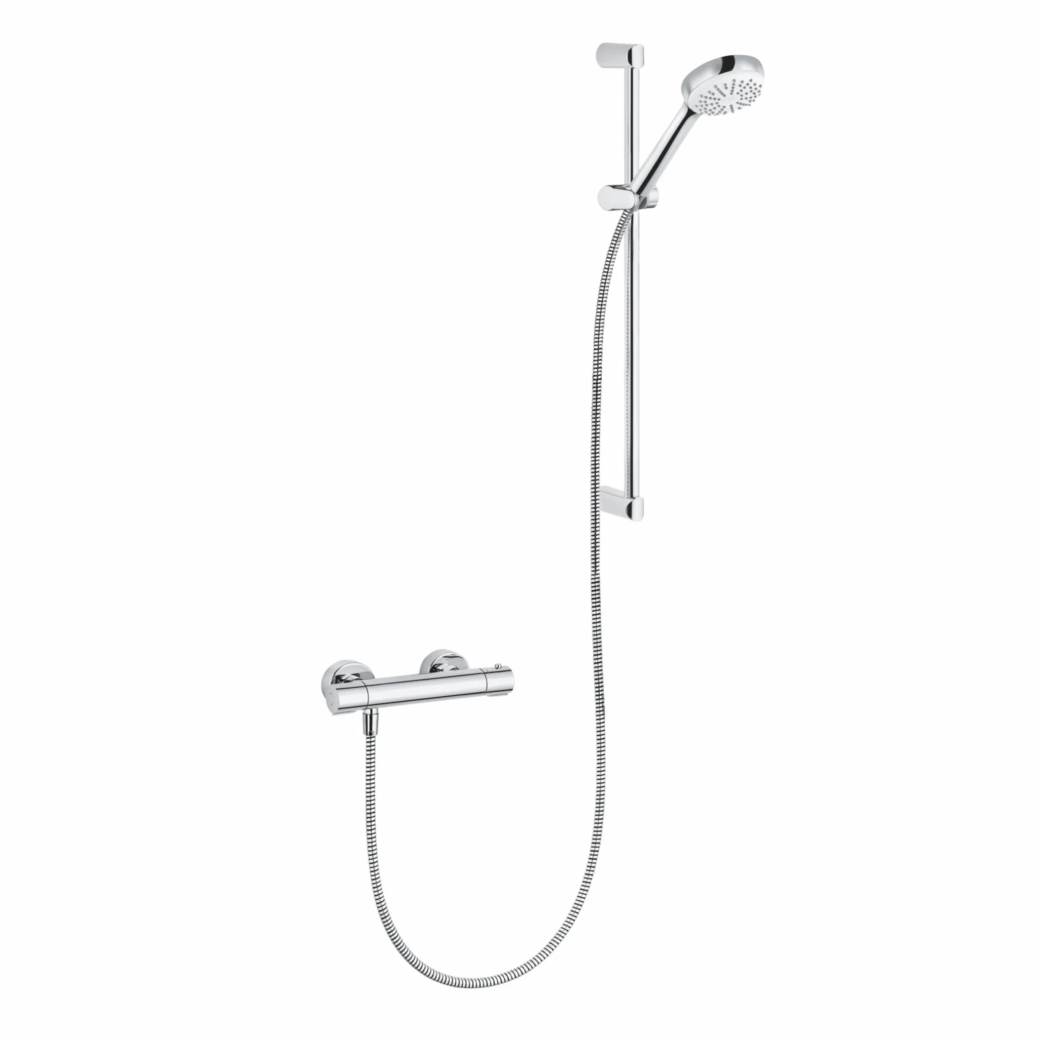 LOGO ShowerDuo 1S Wandstange L=600mm chrom LOGO ShowerDuo 1S Wandstange L=600mm chrom
