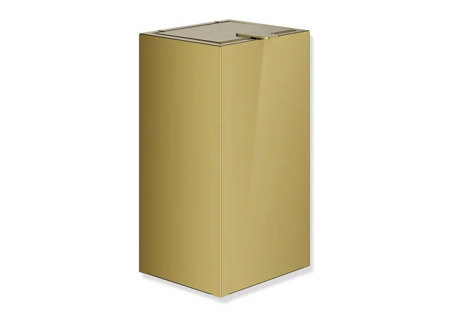 HEWI Hygieneabfallbehälter System 900, Edelstahl PVD Gold glänzend, 160x290x140 mm, 6 Liter Fassungsvermögen, Wandmontage HEWI Hygieneabfallbehälter System 900, Edelstahl PVD Gold glänzend, 160x290x140 mm, 6 Liter Fassungsvermögen, Wandmontage