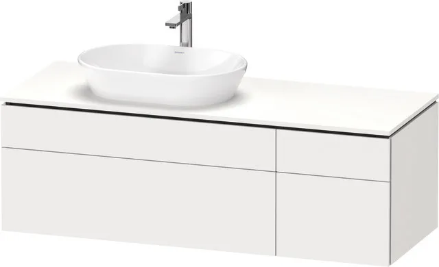 Duravit Waschtischunterschrank wandhängend „L-Cube“ 142 × 48,2 × 55 cm, links