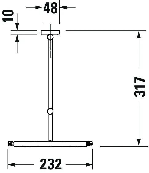 Kosmetikspiegel D-Code, chrom