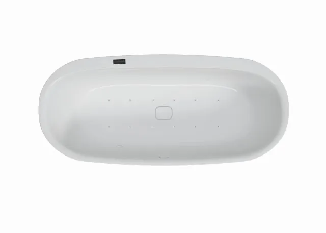 Hoesch Whirlwanne „iSensi“ Monolith mit Airsystem „iSensi“ freistehend oval 180 × 80 cm in Weiß Hoesch Whirlwanne „iSensi“ Monolith mit Airsystem „iSensi“ freistehend oval 180 × 80 cm in Weiß