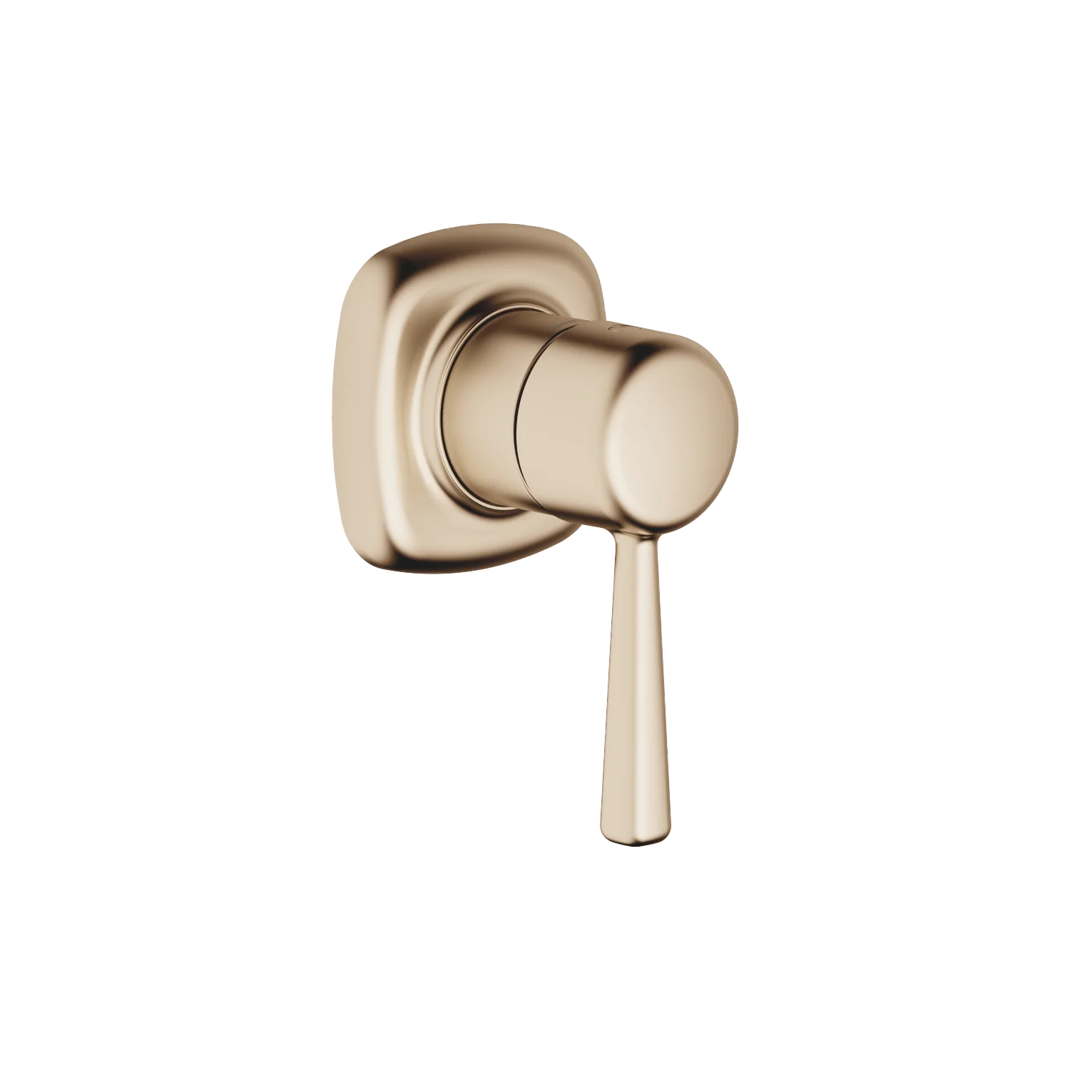 Dornbracht COYA UP-Einhandbatterie mit Abdeckplatte - Champagne gebürstet (22kt Gold), 80 x 80 mm