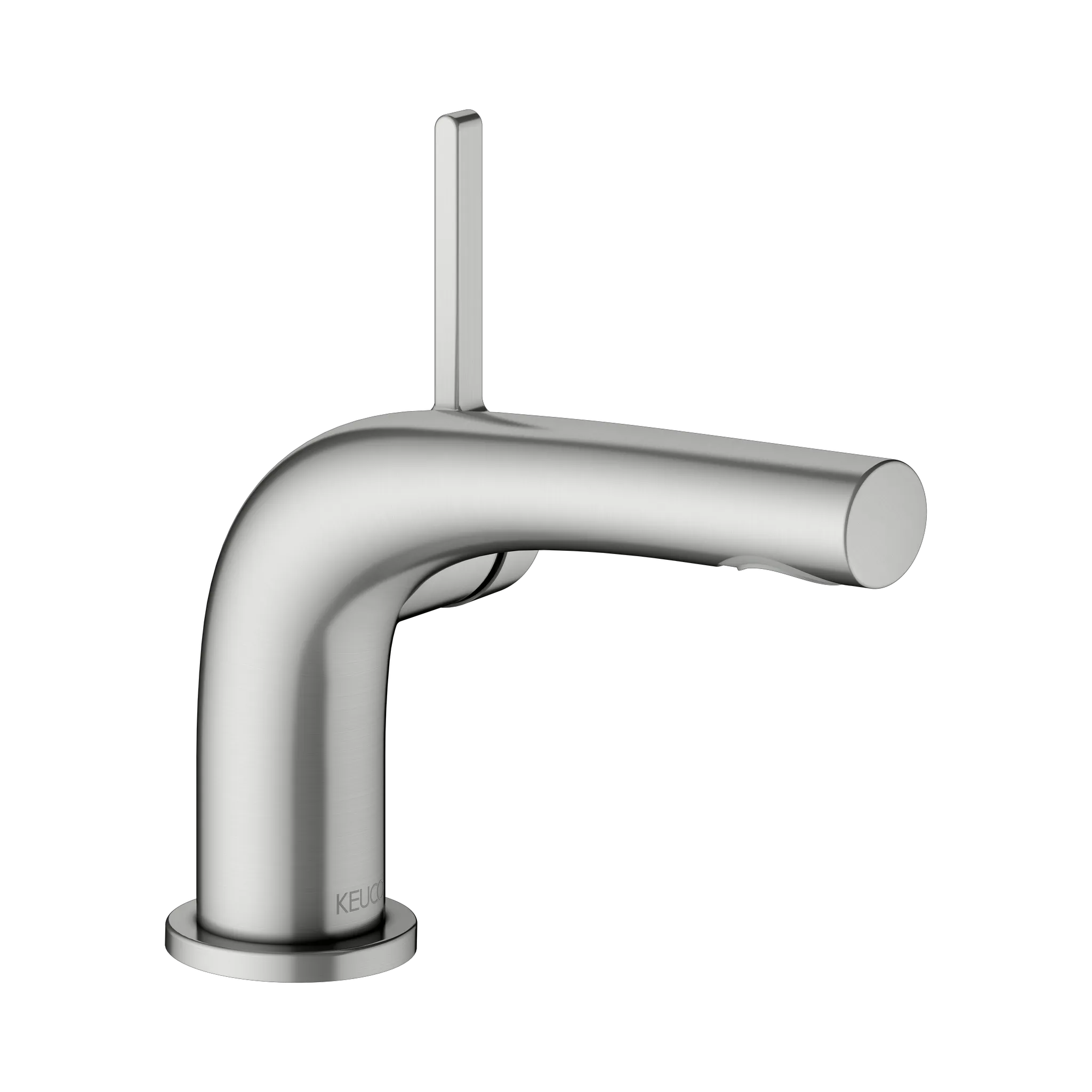 KEUCO EDITION 400 Einhebel-Waschtischmischer 80, Edelstahl-finish