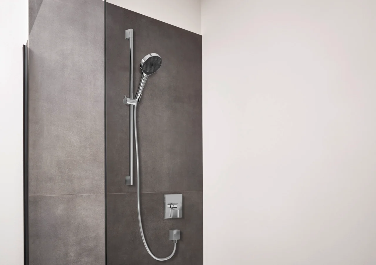 Hansgrohe Rainfinity Handbrause 130 3jet chrom | Brausekopfgröße: 132 mm | PowderRain, Intense PowderRain, MonoRain Strahlarten | QuickClean für einfache Reinigung