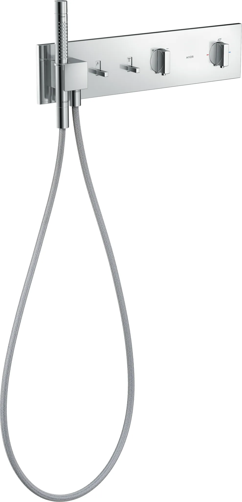 AXOR ShowerComposition Thermostatmodul 470/110 Unterputz für 2 Verbraucher Chrom