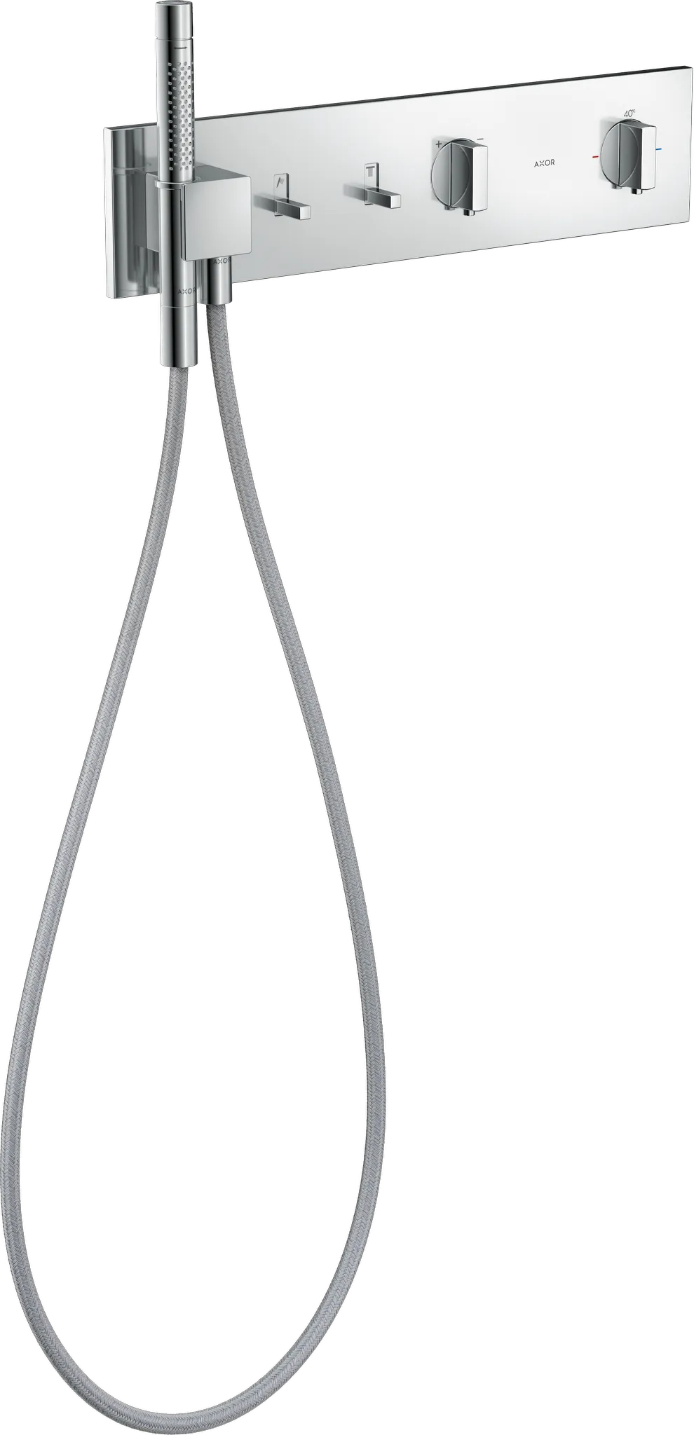 Hansgrohe AXOR ShowerComposition Thermostatmodul 470⁄110 Unterputz für 2 Verbraucher, Chrom Hansgrohe AXOR ShowerComposition Thermostatmodul 470⁄110 Unterputz für 2 Verbraucher, Chrom