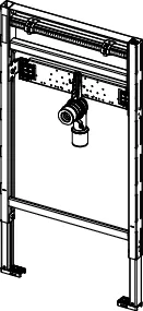 TECEprofil Waschtischmodul, Bauhöhe 820-980 mm TECEprofil Waschtischmodul, Bauhöhe 820-980 mm