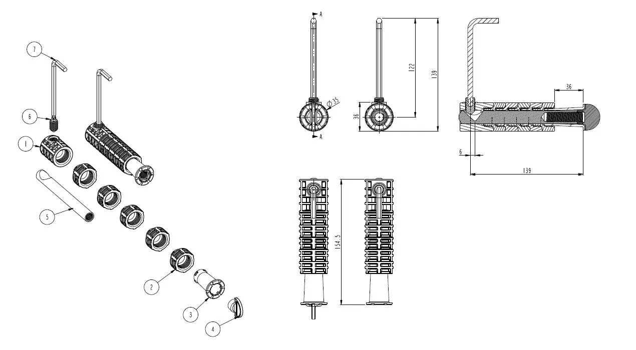 VitrA Ersatzteil V-Fit Montageset Wand-WC 150 mm VitrA Ersatzteil V-Fit Montageset Wand-WC 150 mm
