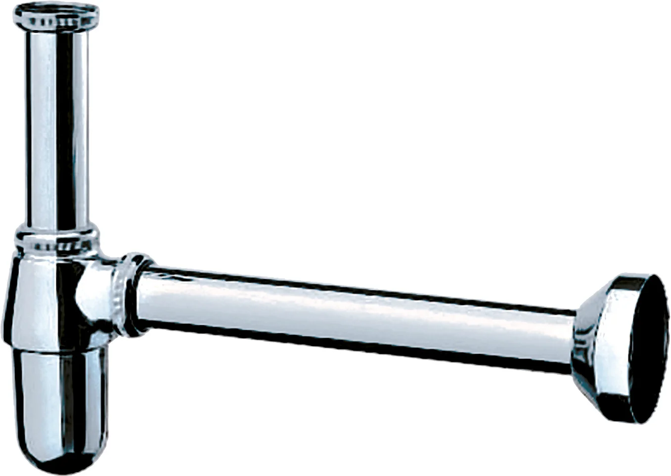Hansgrohe Tassensiphon, Serie Hansgrohe, Chrom, Verstellweg 35–140 mm, Wandabstand 285 mm, Stauwasserhöhe 50 mm, Anschluss G 1 1/4 Hansgrohe Tassensiphon, Serie Hansgrohe, Chrom, Verstellweg 35–140 mm, Wandabstand 285 mm, Stauwasserhöhe 50 mm, Anschluss G 1 1/4
