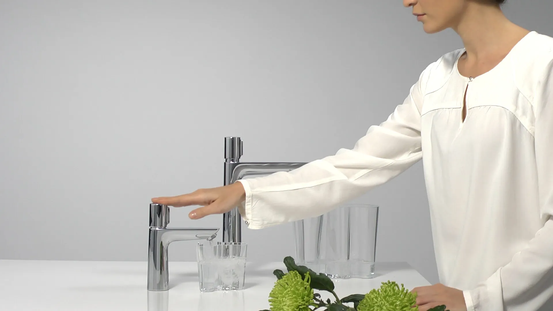 Waschtischmischer 110 Talis Select E ohne Ablaufgarnitur chrom