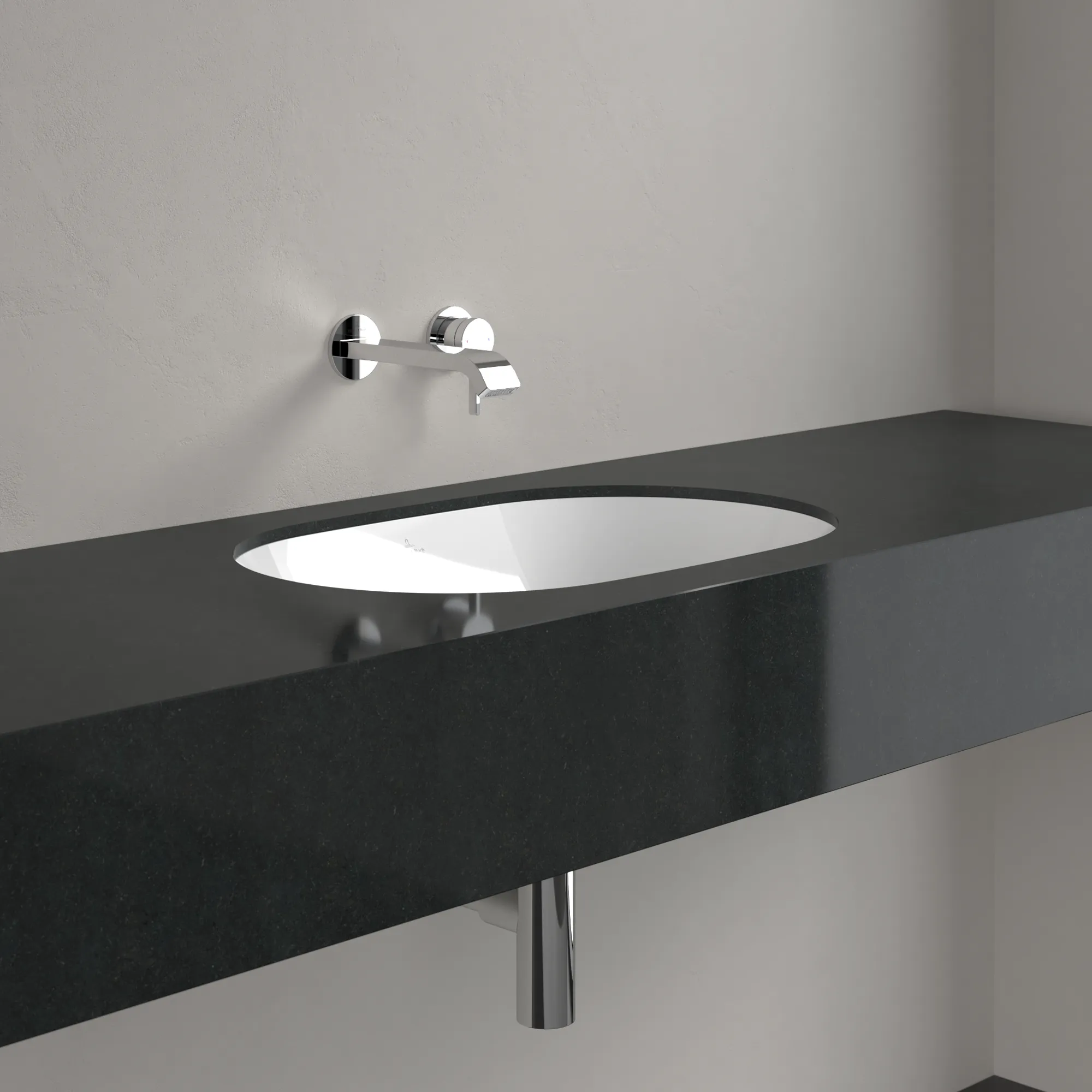 Villeroy & Boch Unterbauwaschtisch „Architectura“ 630 × 430 × 175 mm, ohne Hahnlochbohrung in Weiß Alpin Villeroy & Boch Unterbauwaschtisch „Architectura“ 630 × 430 × 175 mm, ohne Hahnlochbohrung in Weiß Alpin