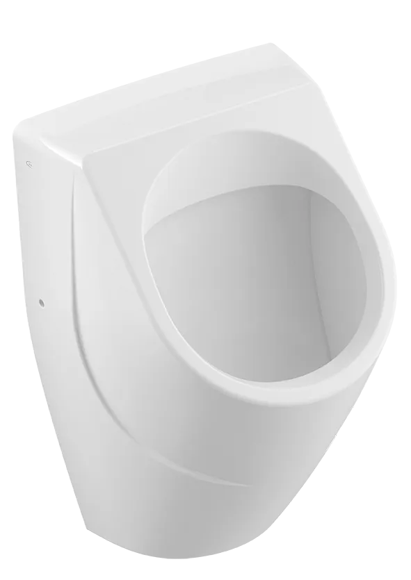 Absaug-Urinal O.novo 752400, 320 x 335 x 560 mm, Oval, ohne Deckel, Zulauf verdeckt, Weiß Alpin