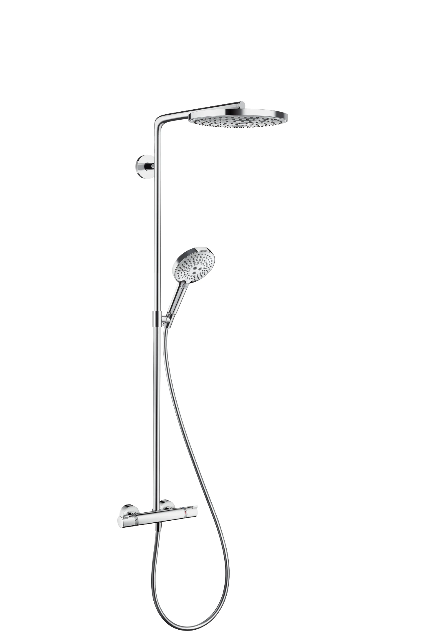 Showerpipe Raindance Select chrom mit Kopfbrause Raindance S 240 2jet