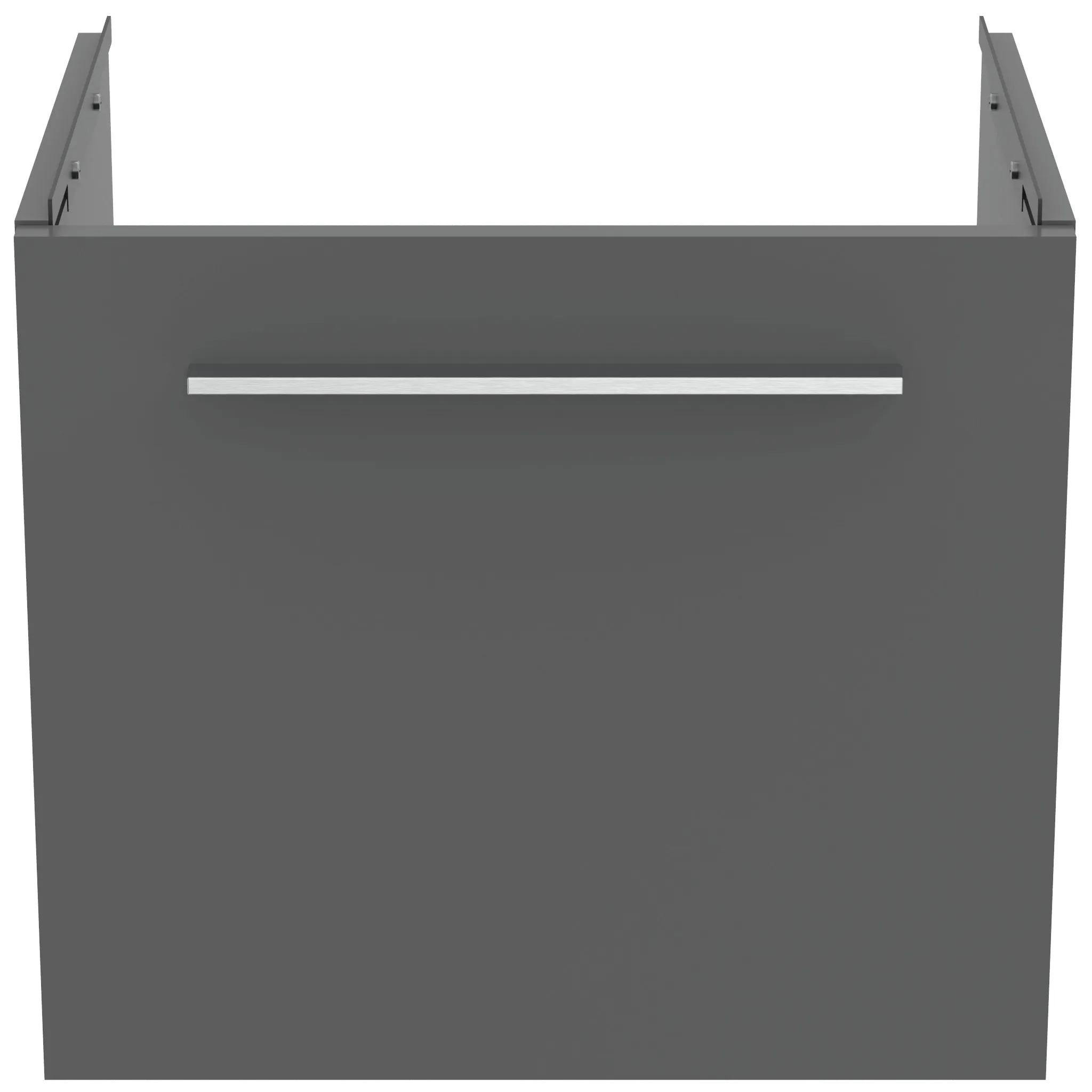 Ideal Standard Waschtischunterschrank „i.lifeS“ 50 × 44 × 37,5 cm Quarzgrau matt