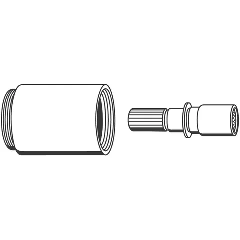 Grohe Verlängerungsset 06428, 40 mm, chrom Grohe Verlängerungsset 06428, 40 mm, chrom