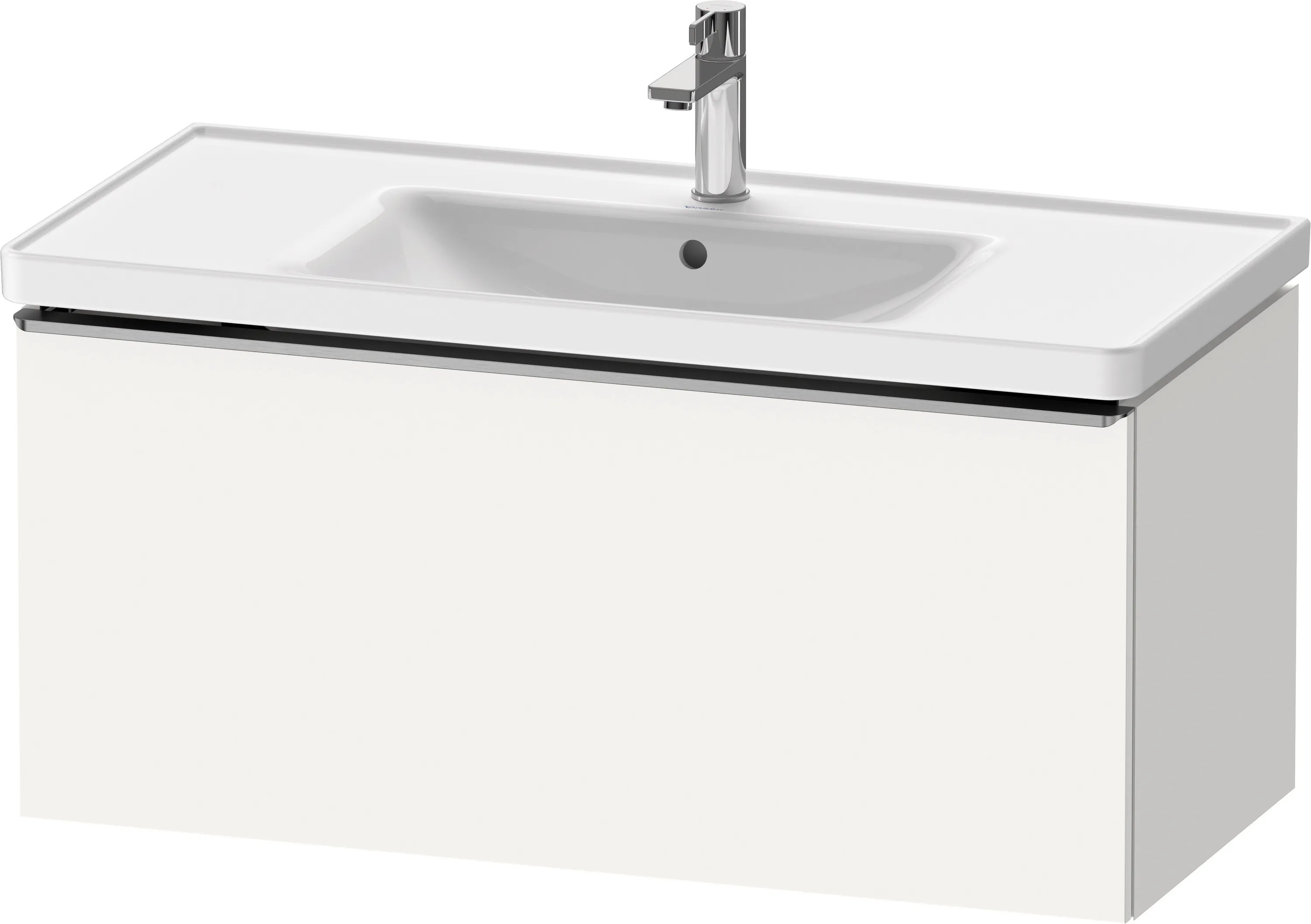 Duravit Waschtischunterschrank wandhängend „D-Neo“ 98,4 × 44 × 45,2 cm Weiß Matt