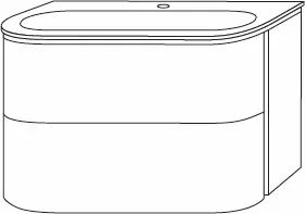 Sanipa Glas-WT Set 4balance (DL.21237) - LED-Beleuchtung, Waschtisch und Unterbau Sanipa Glas-WT Set 4balance (DL.21237) - LED-Beleuchtung, Waschtisch und Unterbau