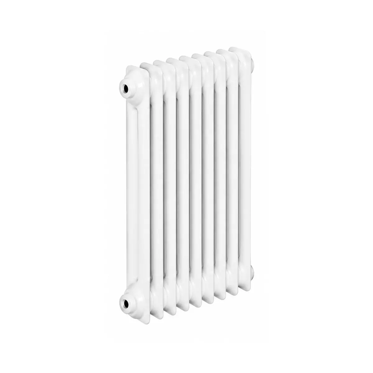 ASW DIN-Stahlradiator HG-TEC, 9 Glieder, Nabenabstand 500 mm, 450 x 600 x 110 mm in RAL 9010 gepulvert ASW DIN-Stahlradiator HG-TEC, 9 Glieder, Nabenabstand 500 mm, 450 x 600 x 110 mm in RAL 9010 gepulvert
