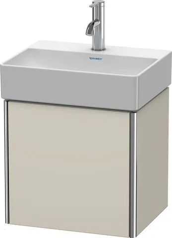 Duravit Waschtischunterschrank wandhängend „XSquare“ 43,4 × 39,7 × 34 cm Taupe Supermatt Duravit Waschtischunterschrank wandhängend „XSquare“ 43,4 × 39,7 × 34 cm Taupe Supermatt