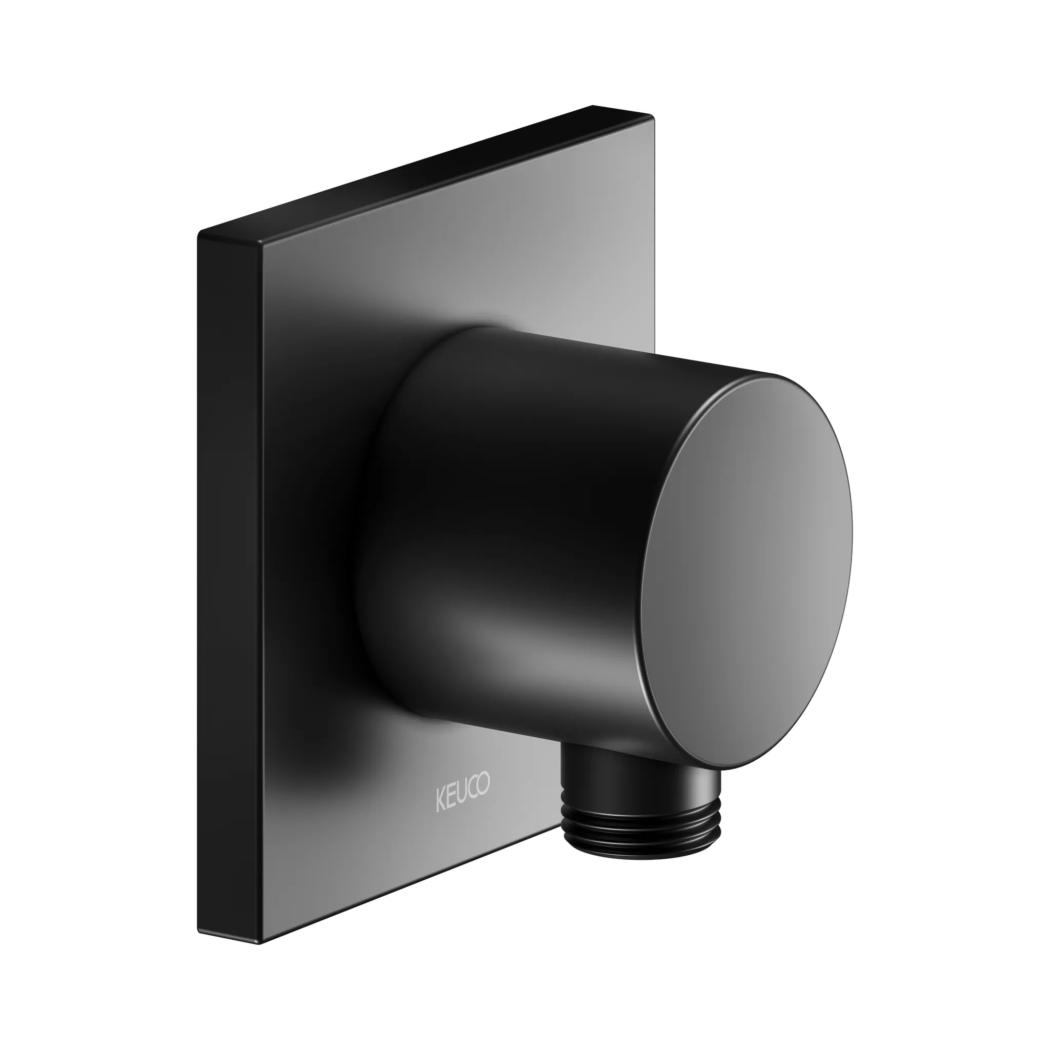 KEUCO IXMO Schlauchanschluss eckig schwarz matt KEUCO IXMO Schlauchanschluss eckig schwarz matt