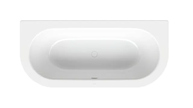 BetteStarlet I Badewanne, oval, weiß, 1750 x 800 mm, Einbau, 2-Sitzer, glasierter Titan-Stahl, 30 mm Randhöhe