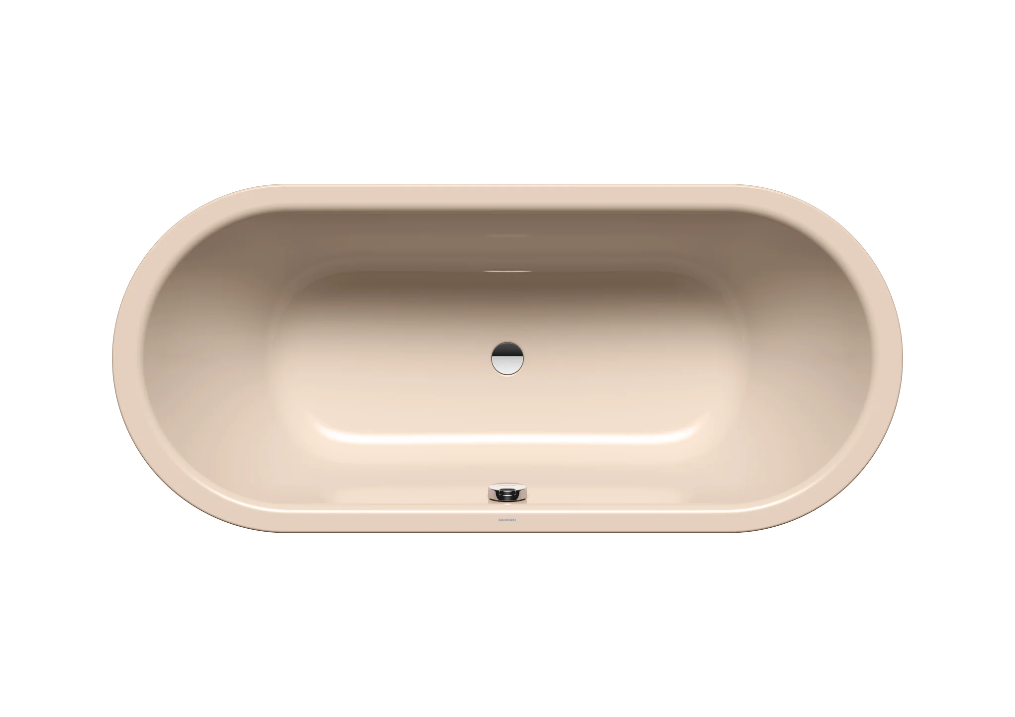 Kaldewei CLASSIC DUO OVAL Badewanne, oval, 1800 x 800 mm, 420 mm tief, bahamabeige, Perl-Effekt