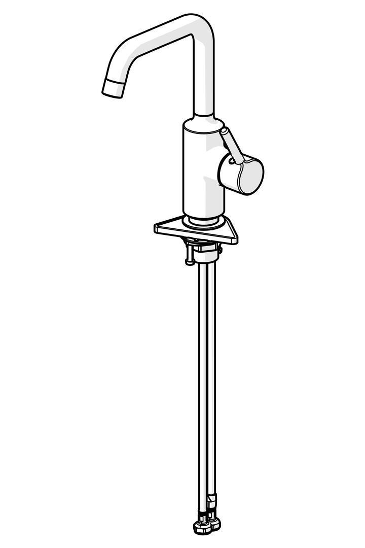 Einhand-Waschtischarmatur „Vantis“ Ausladung 152 mm in Matt-Schwarz Einhand-Waschtischarmatur „Vantis“ Ausladung 152 mm in Matt-Schwarz