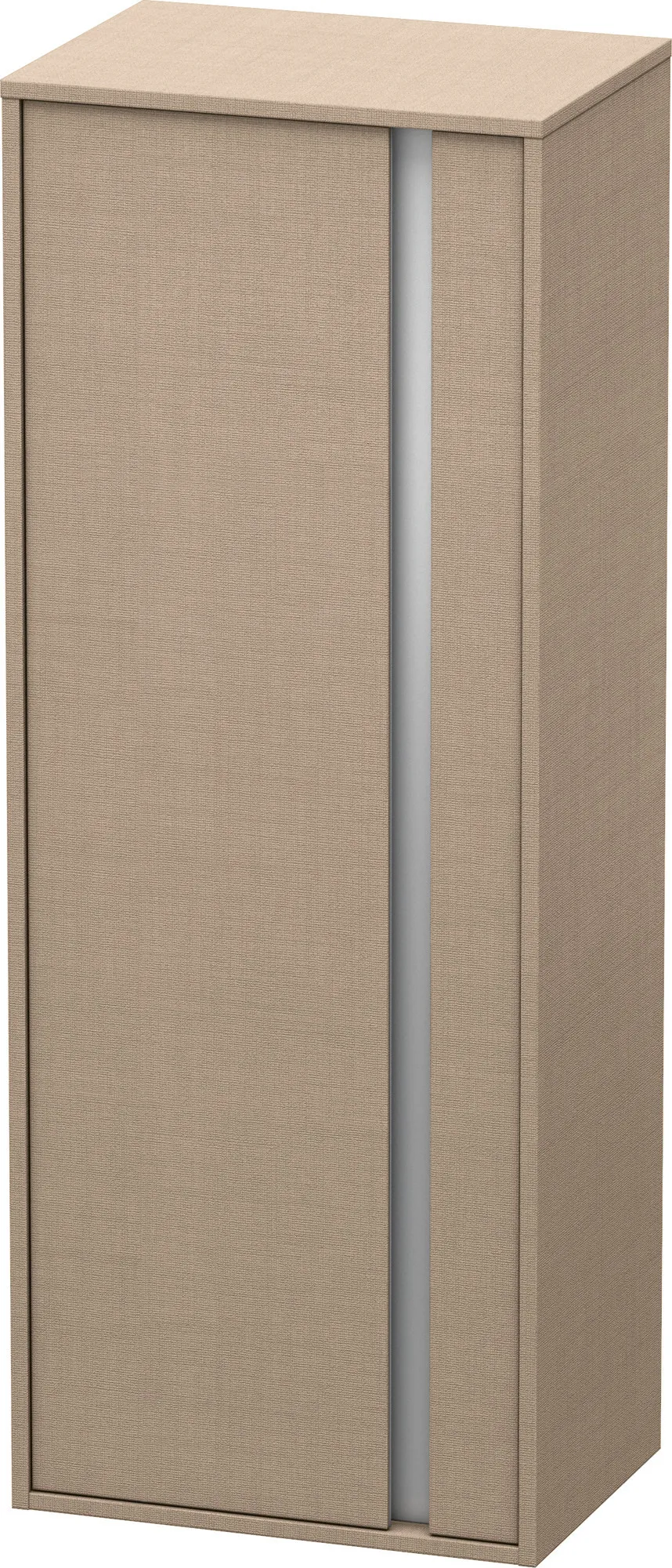 Duravit Halbhochschrank „Ketho“ 50 × 132 × 36 cm Leinen