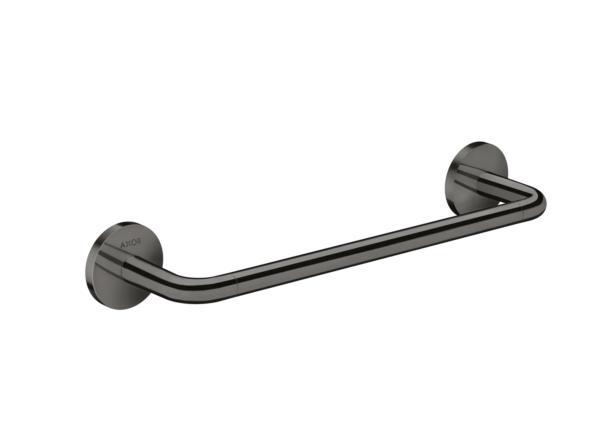 Hansgrohe AXOR Universal Circular Haltestange, Polished Black Chrome