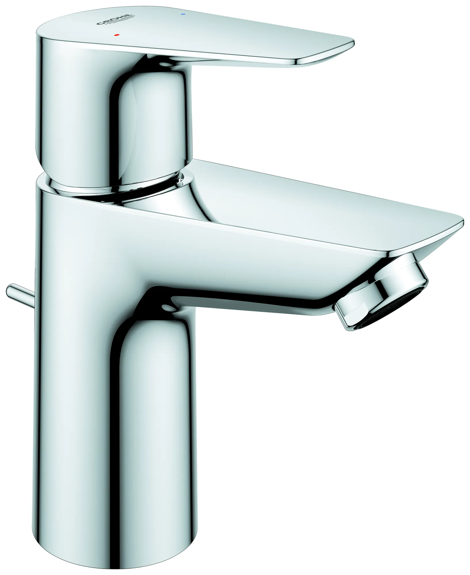 Grohe BauEdge Einhand-Waschtischbatterie S-Size, Einlochmontage, chrom Grohe BauEdge Einhand-Waschtischbatterie S-Size, Einlochmontage, chrom