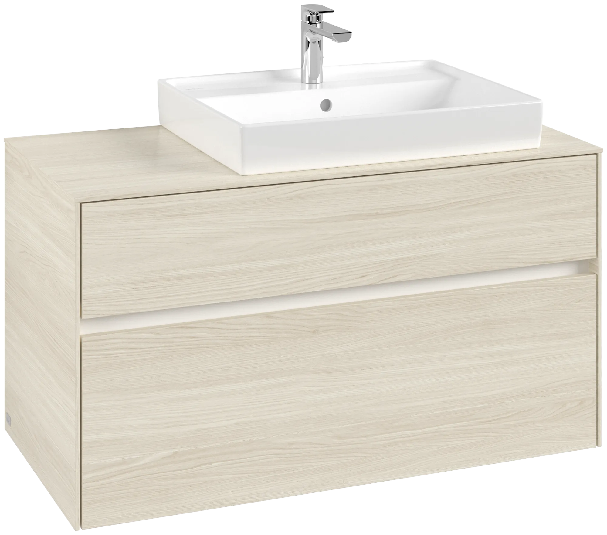 Villeroy & Boch Collaro Waschbeckenunterschrank C018B0, 1000 x 548 x 500 mm, White Oak