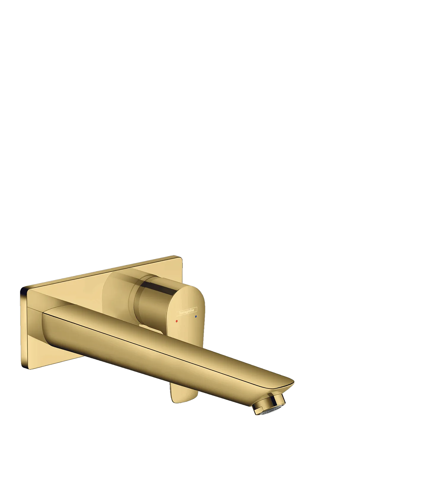 Hansgrohe Talis E Einhebel-Waschtischmischer Unterputz für Wandmontage, Polished Gold Optic Hansgrohe Talis E Einhebel-Waschtischmischer Unterputz für Wandmontage, Polished Gold Optic