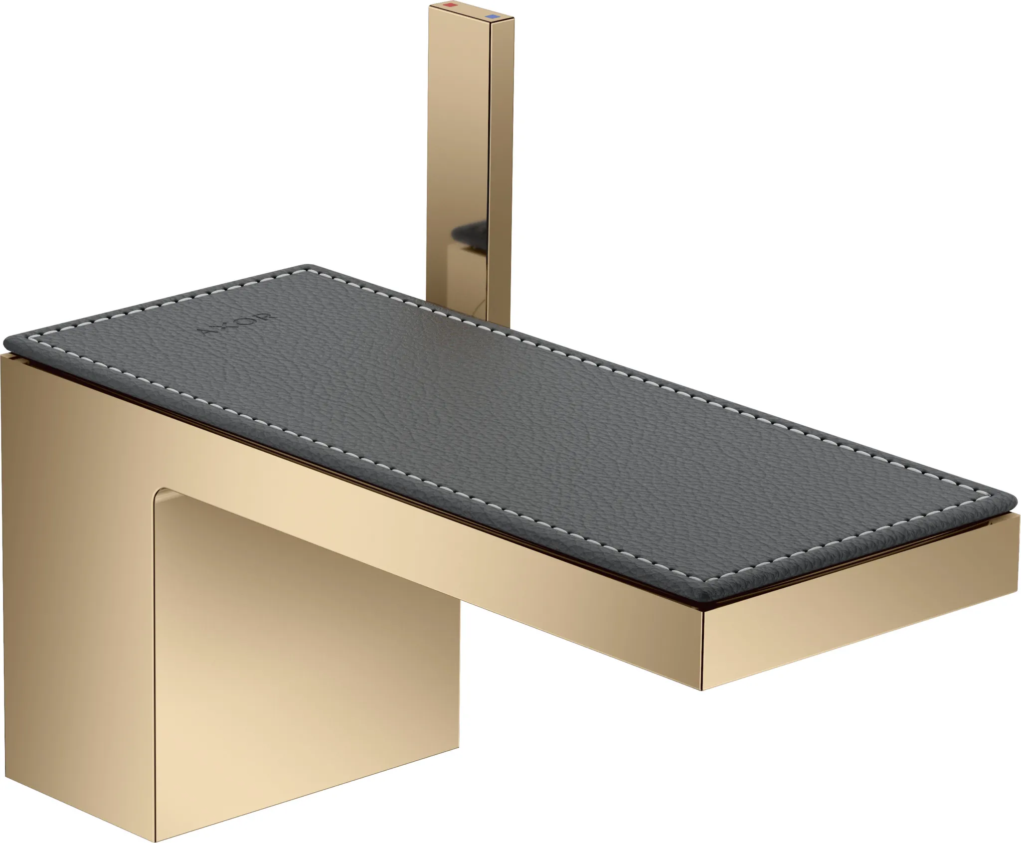 Hansgrohe AXOR MyEdition Mischer mit Platte 200 Leder, 200mm, abnehmbar Hansgrohe AXOR MyEdition Mischer mit Platte 200 Leder, 200mm, abnehmbar