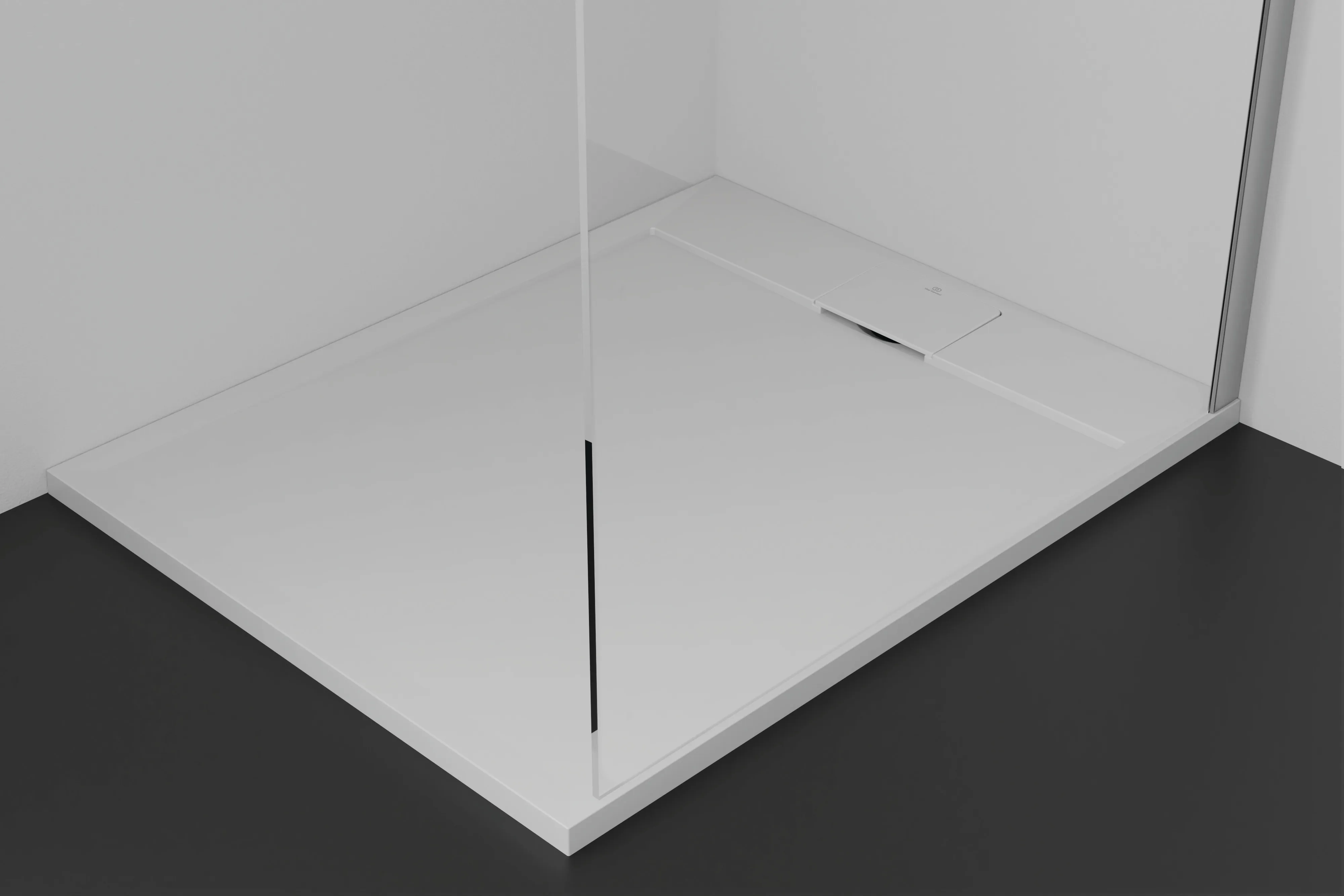 Ideal Standard Rechteck-Brausewanne Ultra Flat S i.life 1000x800x30mm Carraraweiß Ideal Standard Rechteck-Brausewanne Ultra Flat S i.life 1000x800x30mm Carraraweiß