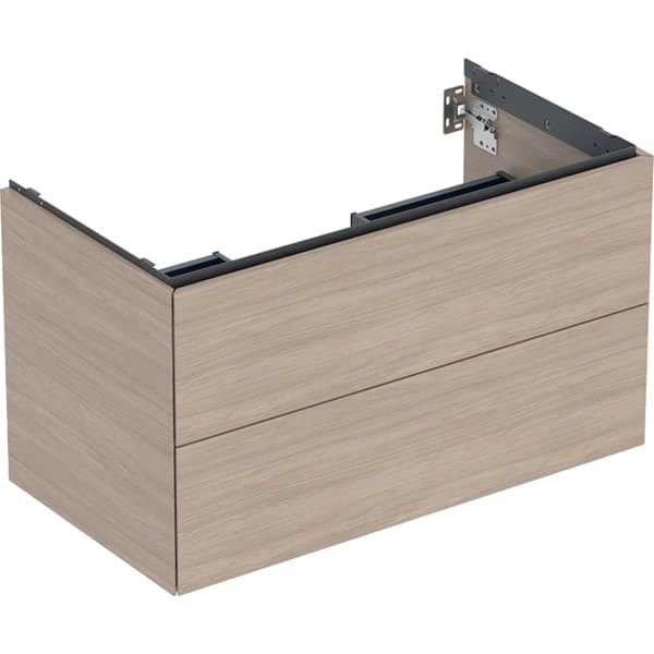 Geberit Waschtischunterschrank „ONE“ Eiche / Melamin Holzstruktur