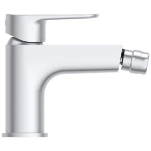 Bidetarmatur Cerafine O mit Push-Open-Ventil Ausladung 132mm Rose Bidetarmatur Cerafine O mit Push-Open-Ventil Ausladung 132mm Rose