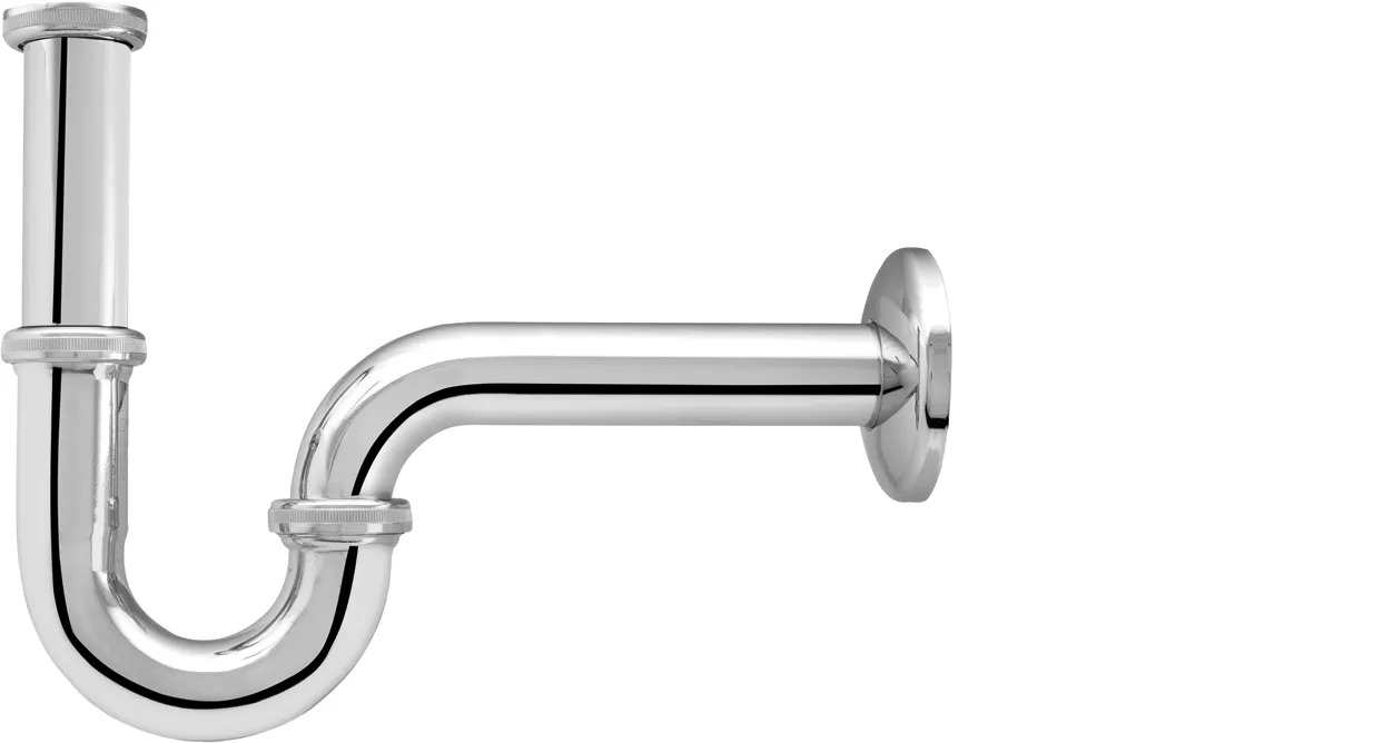 Röhrengeruchverschluss 1 1/4″ x 32 mm Verstellrohr 150 mm, Abgangsbogen 170 mm Röhrengeruchverschluss 1 1/4″ x 32 mm Verstellrohr 150 mm, Abgangsbogen 170 mm