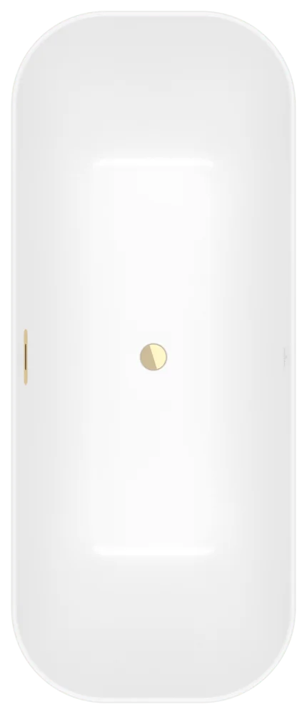 Villeroy & Boch Finion Badewanne Freistehend Acryl Quaryl Gold 1700x700mm