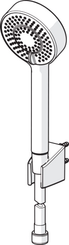 Handbrause „Basicjet“ in Chrom