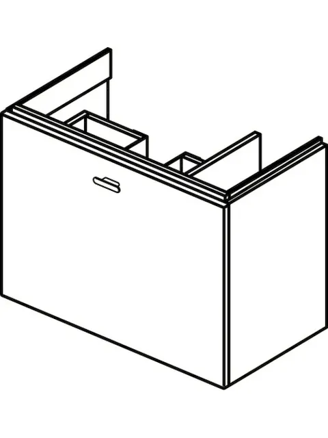 Ideal Standard Auszugsfront Connect Space, Nussbaum Dekor, 690 mm Breite Ideal Standard Auszugsfront Connect Space, Nussbaum Dekor, 690 mm Breite