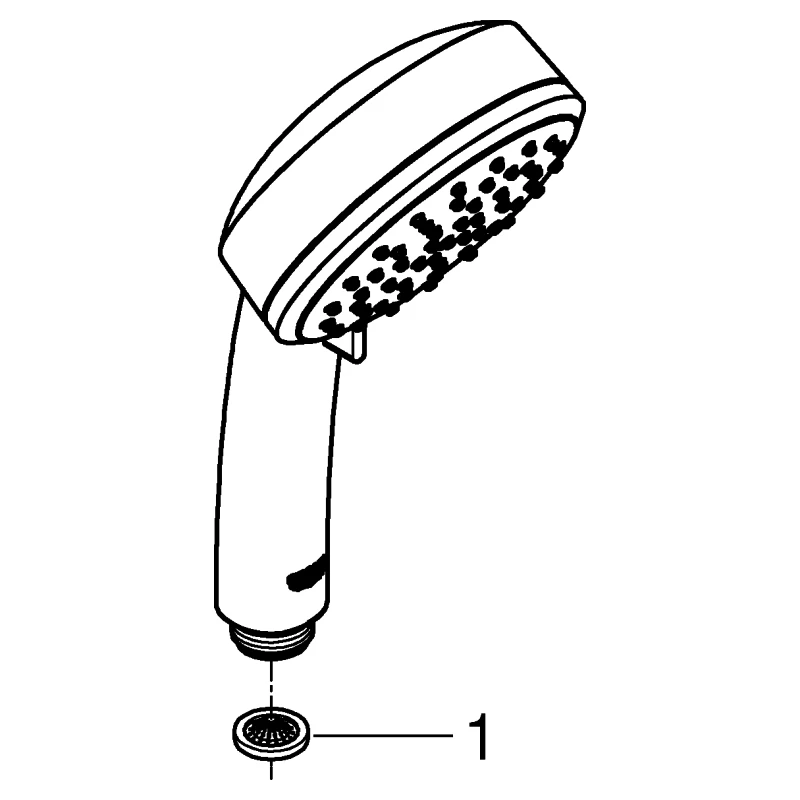 Handbrause Tempesta Cosmopolitan 100 27571_2, 2 Strahlarten, chrom