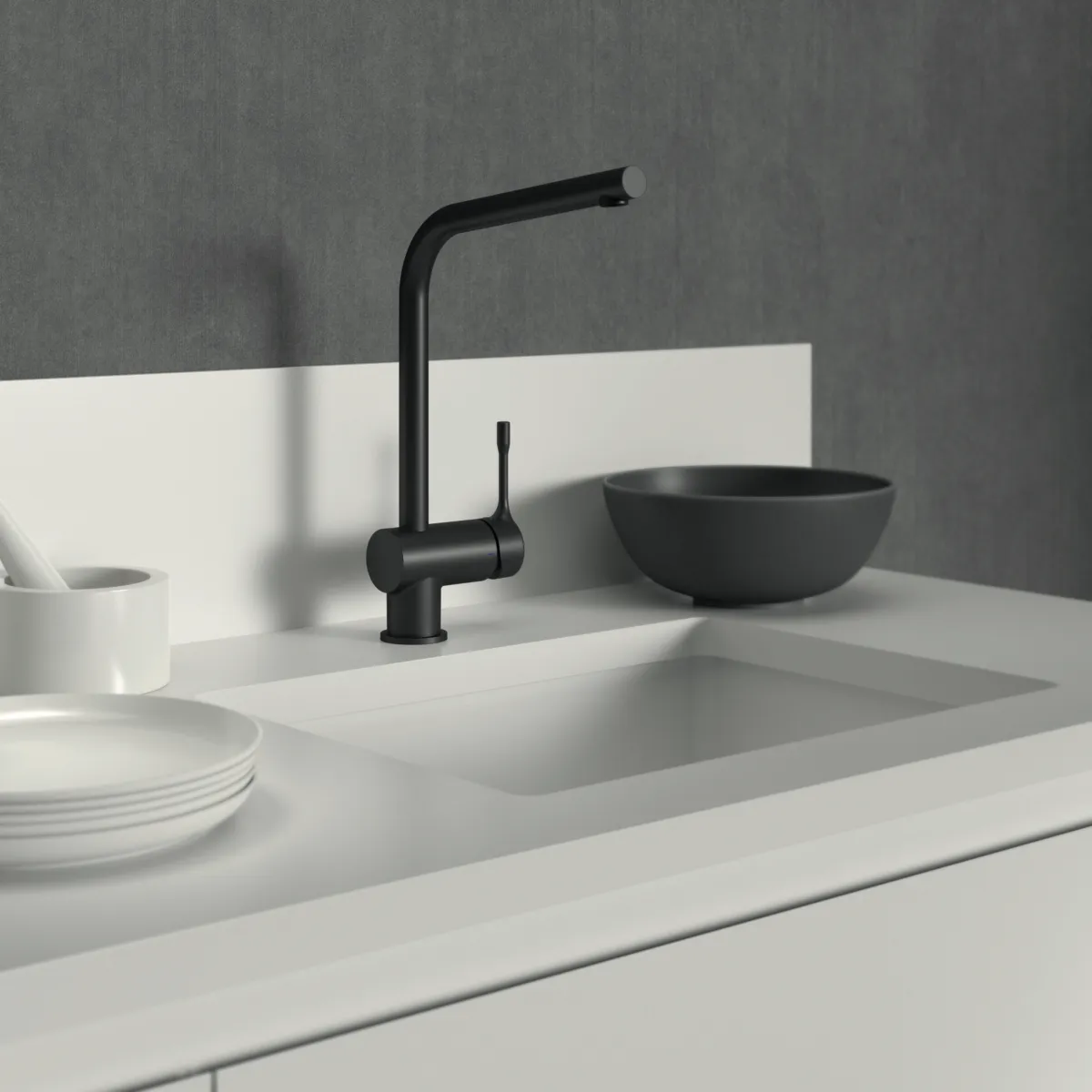 Ideal Standard Küchenarmatur Ceralook BC174XG Silk Black Ideal Standard Küchenarmatur Ceralook BC174XG Silk Black