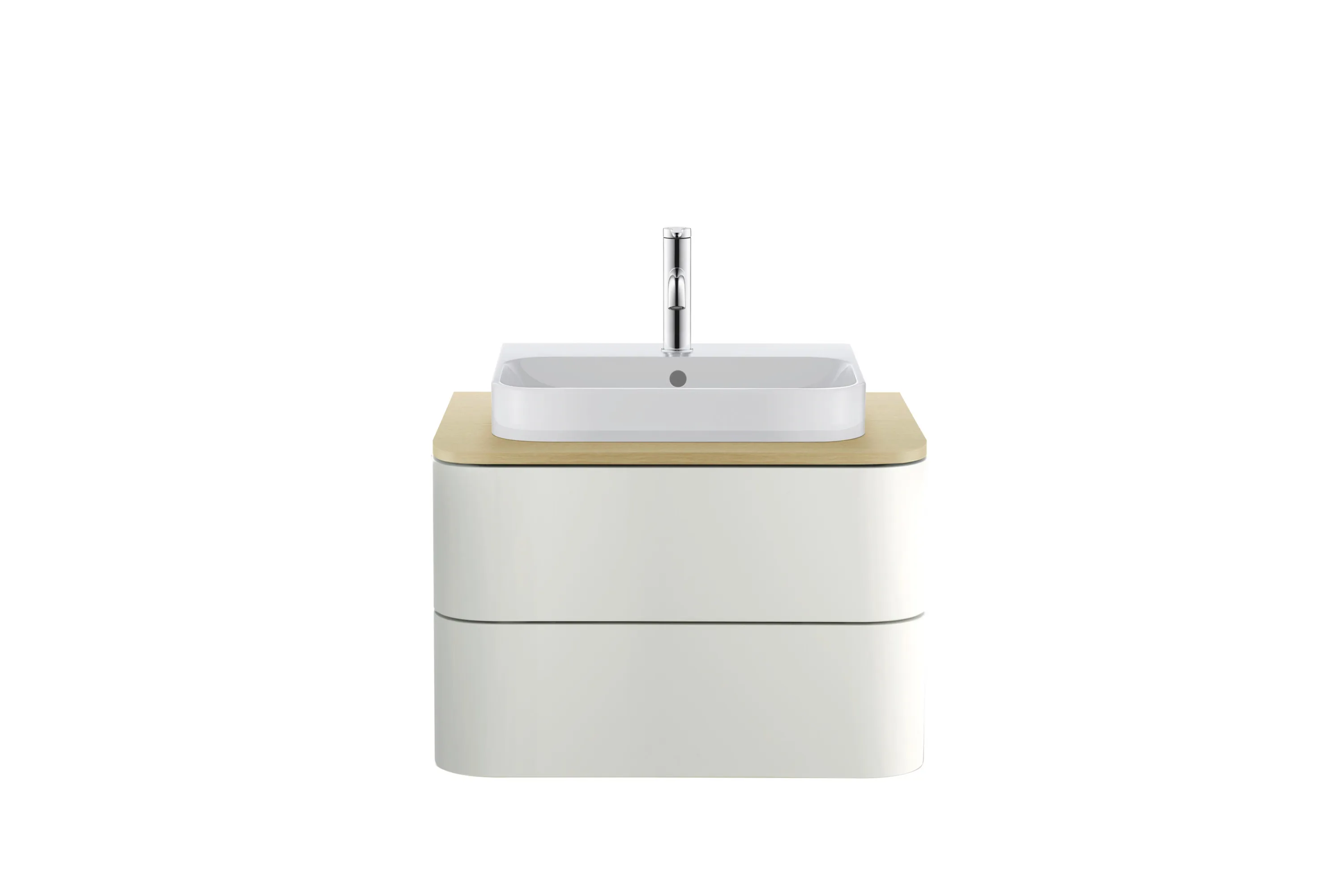 Duravit Konsole „Happy D.2 Plus“, mittig Ausschnitte: 1 / Farbe: Mediterrane Eiche / Größe: 65 × 48 × 1,6 cm Duravit Konsole „Happy D.2 Plus“, mittig Ausschnitte: 1 / Farbe: Mediterrane Eiche / Größe: 65 × 48 × 1,6 cm