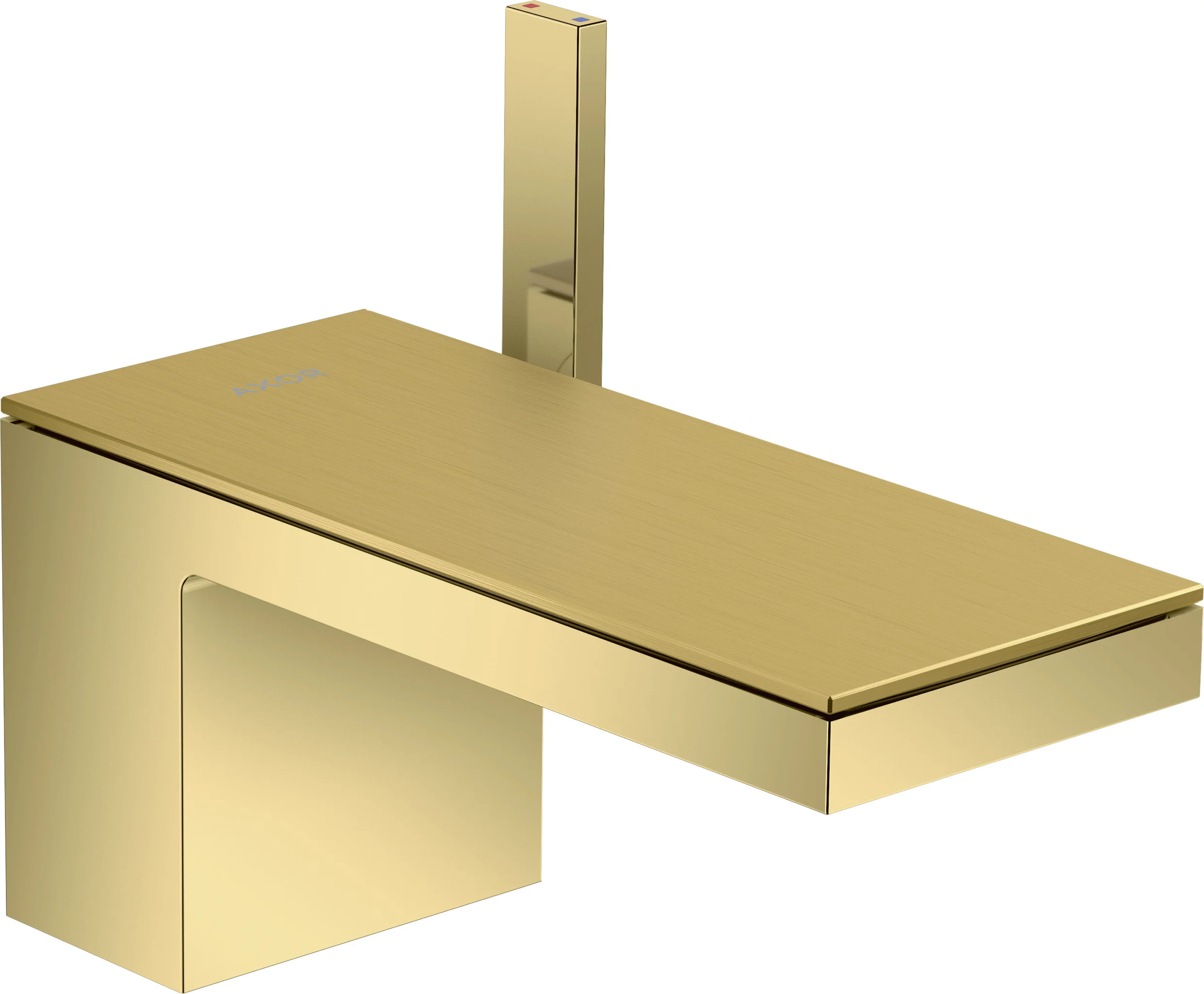 Hansgrohe AXOR MyEdition Platte 200 mm Metall Brushed Gold Optic abnehmbar
